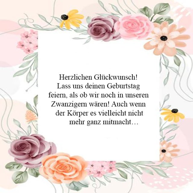 Glückwünsche Zum Geburtstag Frau Lustig